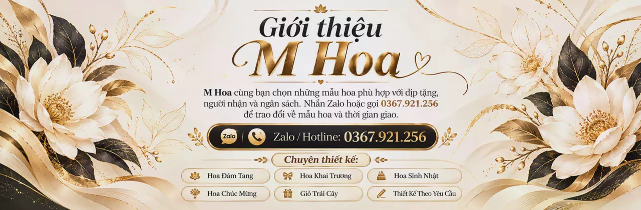 Ảnh bìa Shop hoa tươi Xã Phú Hoà 1 Đắk Lắk - Chọn hoa gửi đúng tâm tình